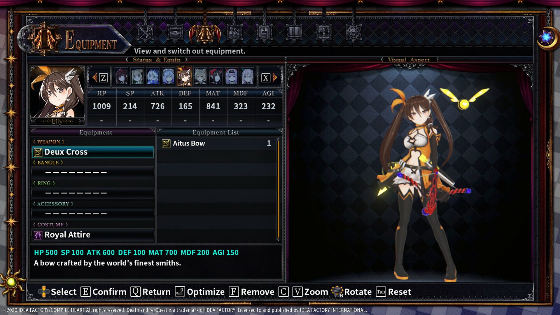 Death end re;Quest 2 - Ultimate Weapon Set - Screenshot