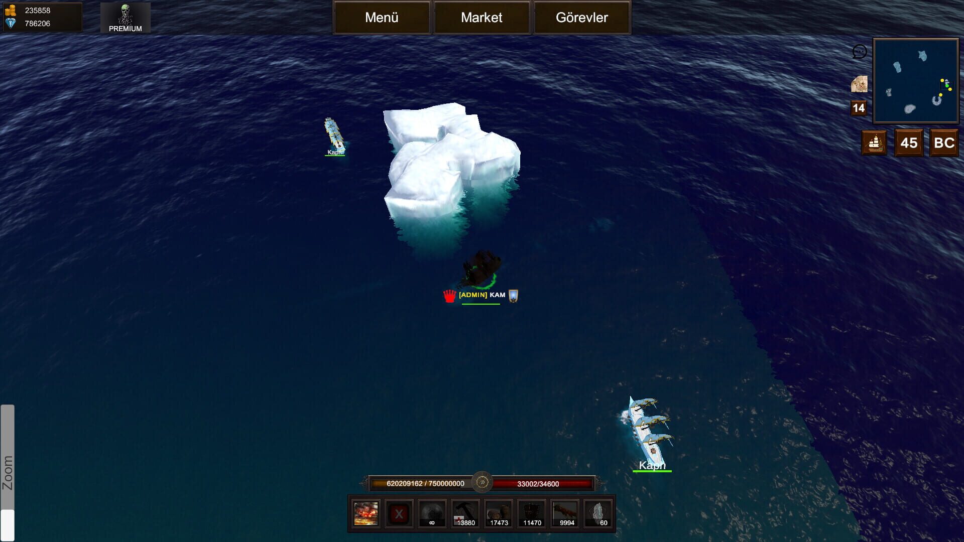 Naval Battle Online - Screenshot