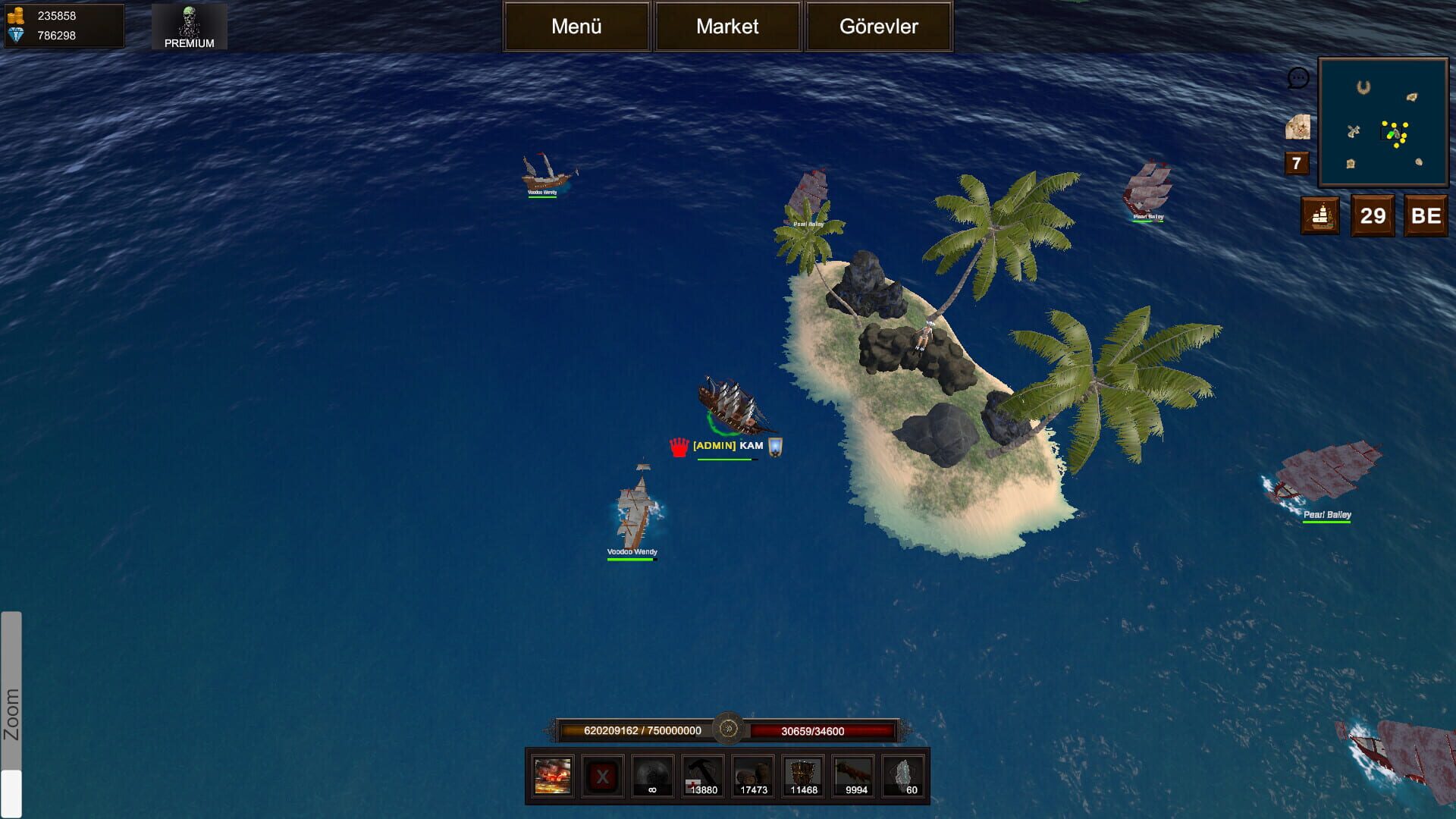 Naval Battle Online - Screenshot