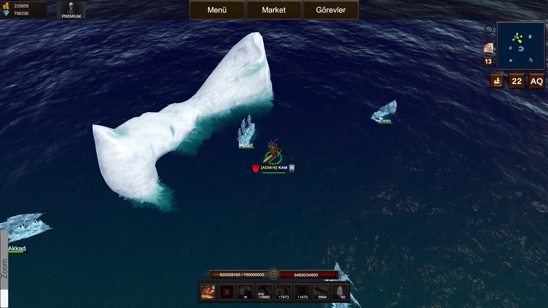 Naval Battle Online - Screenshot