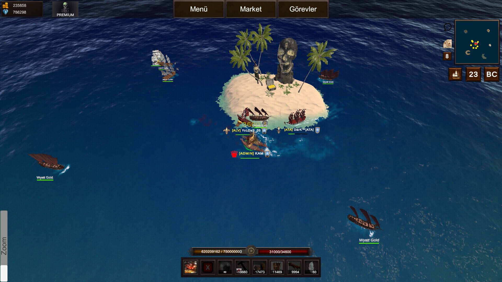 Naval Battle Online - Screenshot