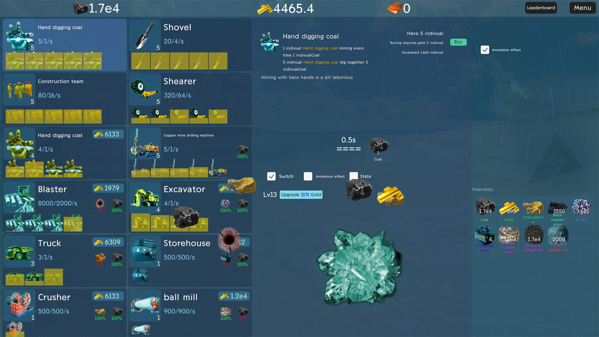 Mining Copper - Screenshot