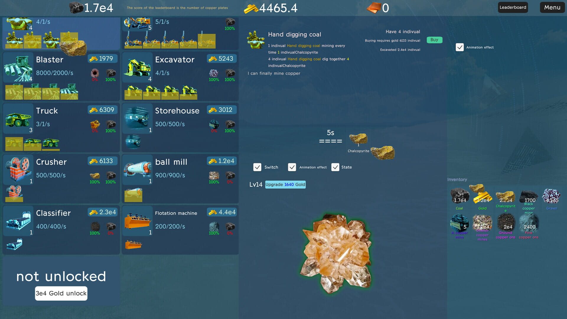 Mining Copper - Screenshot