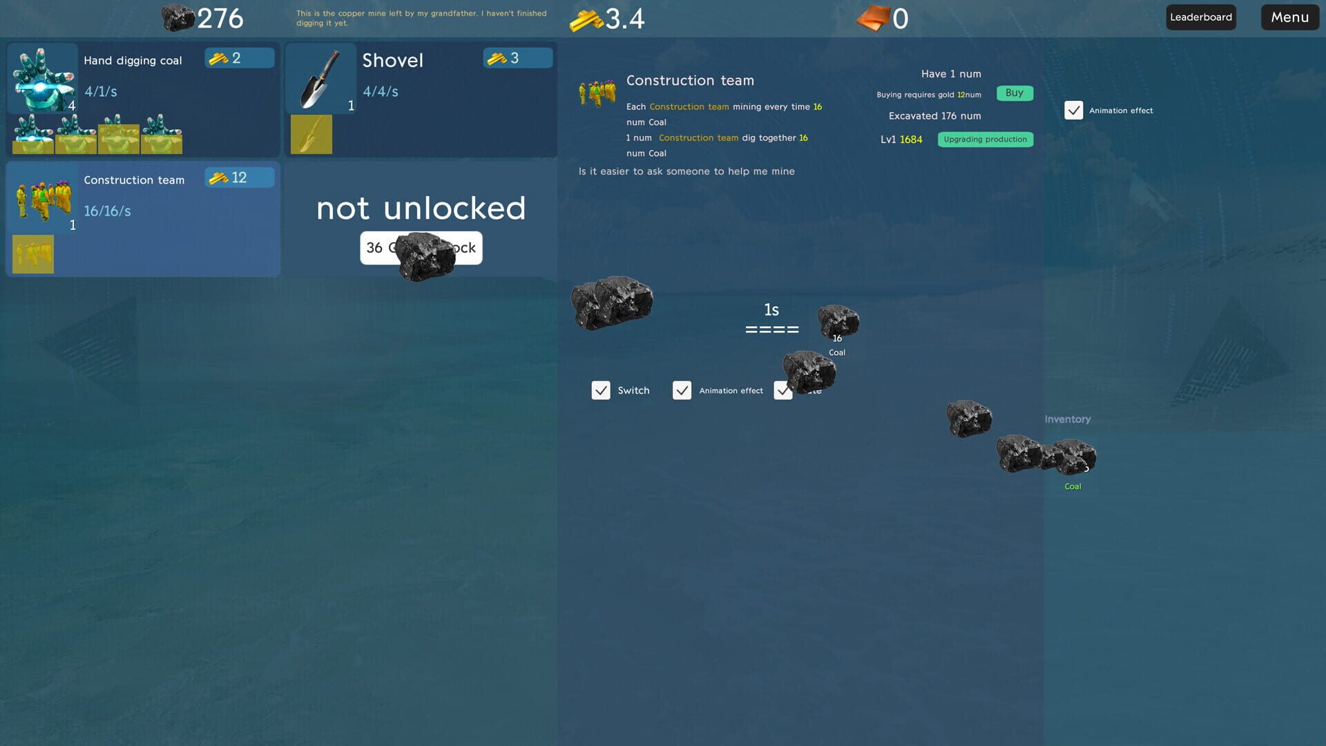 Mining Copper - Screenshot