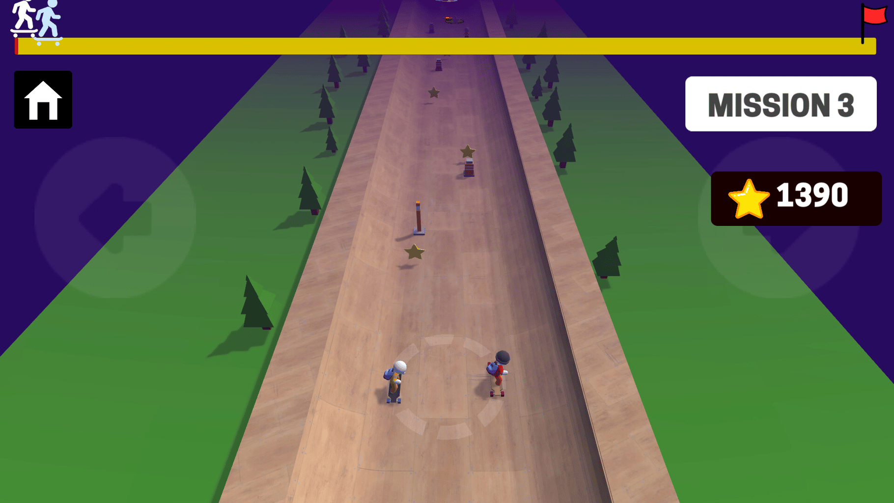 Two Skateboards Driving Simulator screenshot