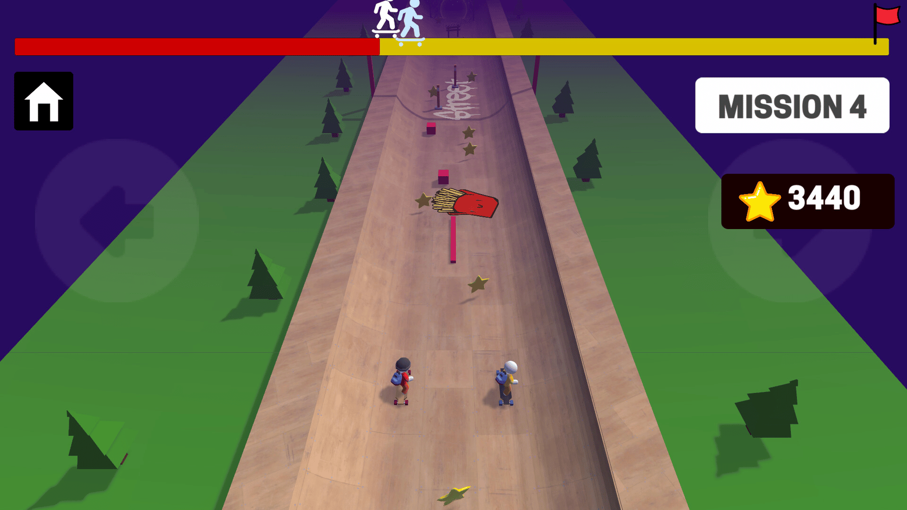 Two Skateboards Driving Simulator screenshot