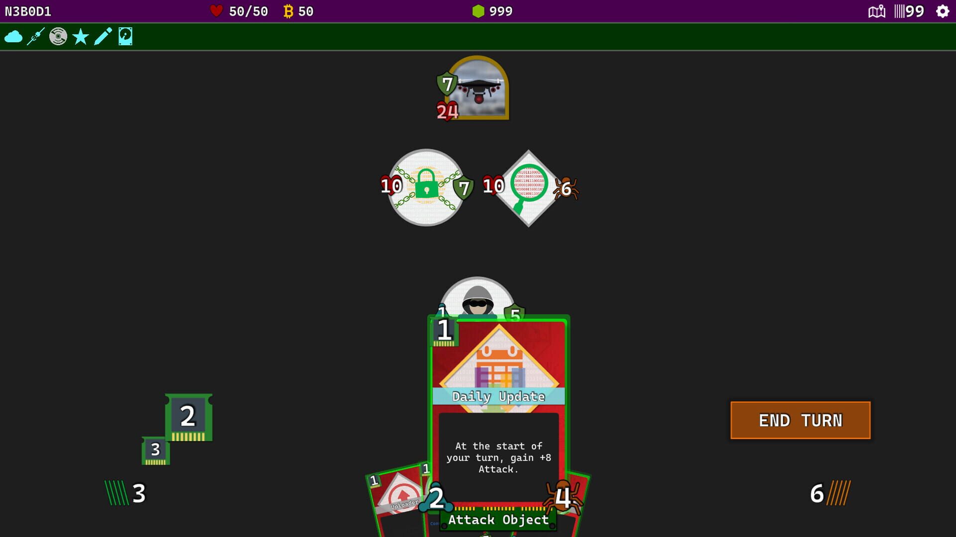 Overwritten: Defeat the Net - Screenshot