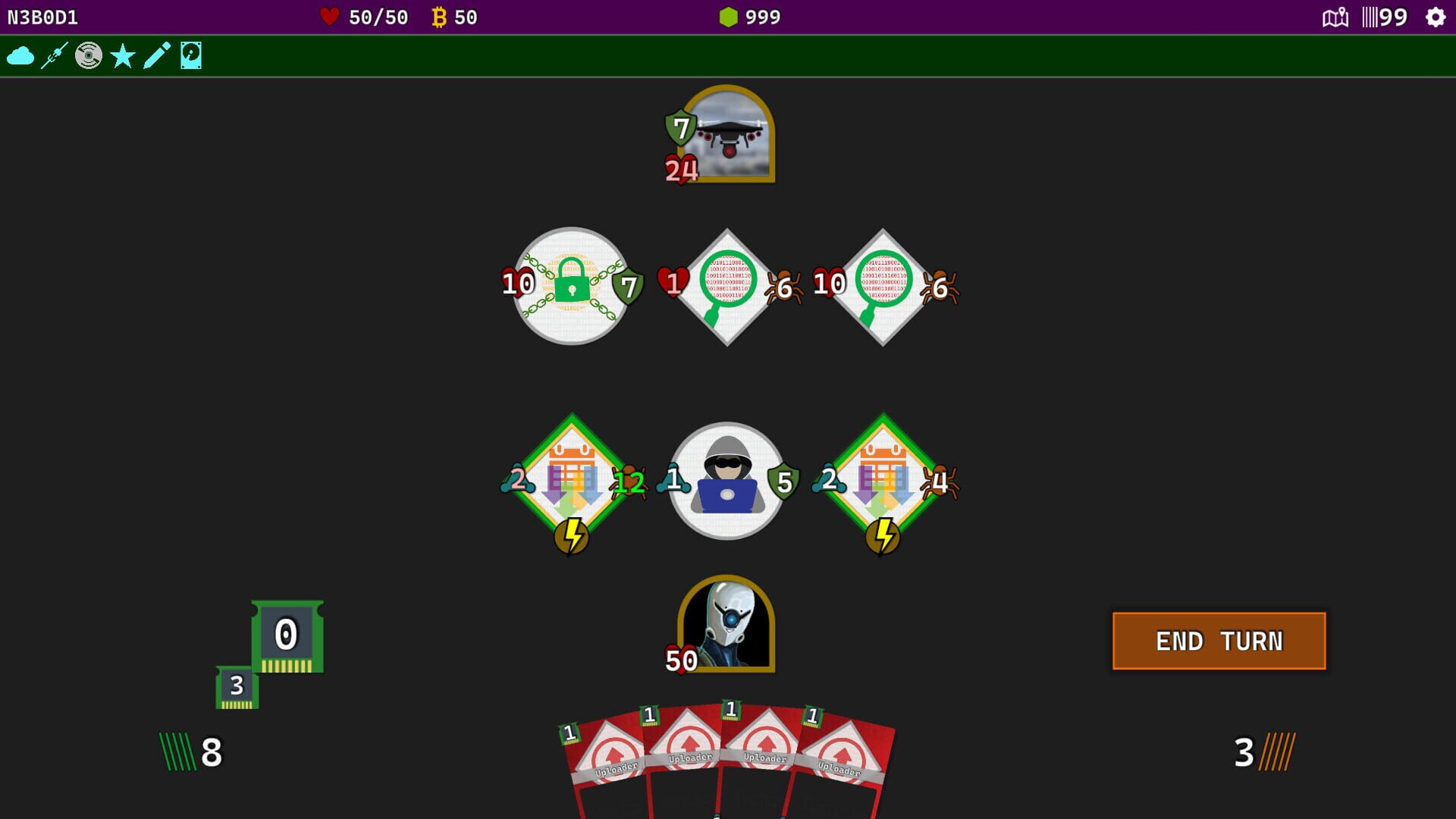 Overwritten: Defeat the Net - Screenshot
