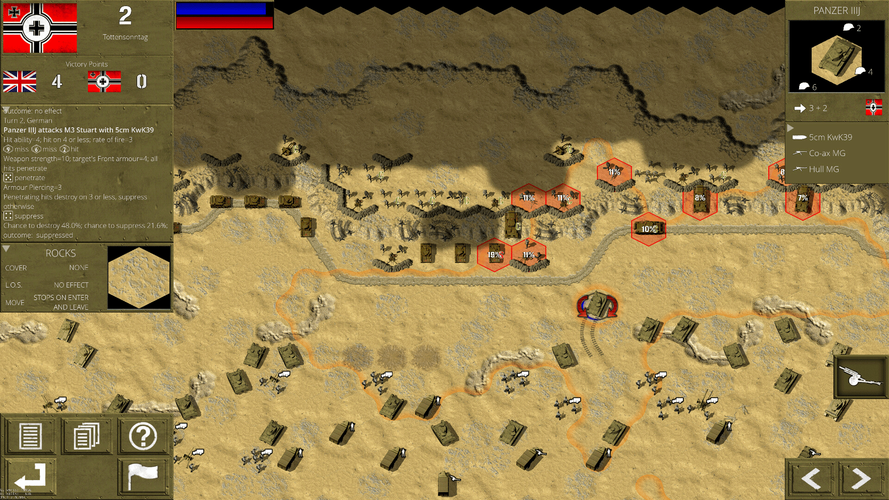 Desert War WWII screenshot