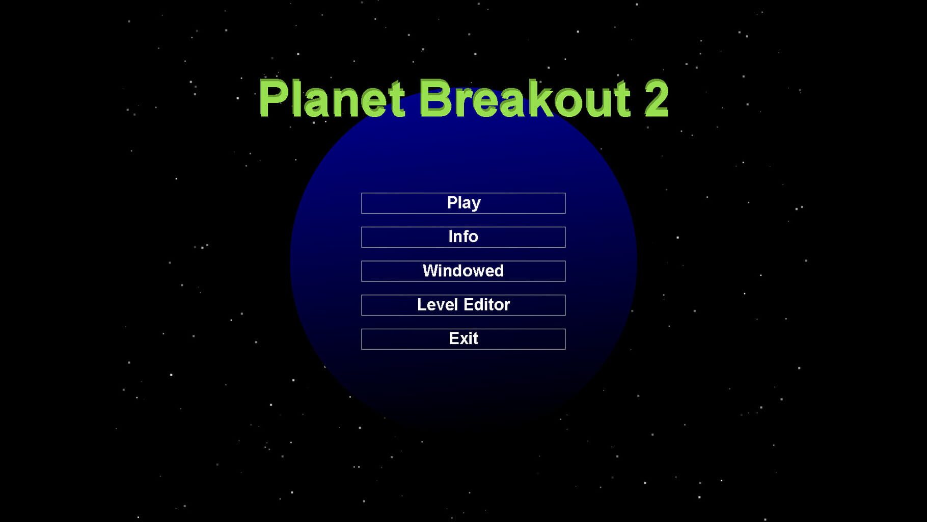 Captura de pantalla - Planet Breakout 2