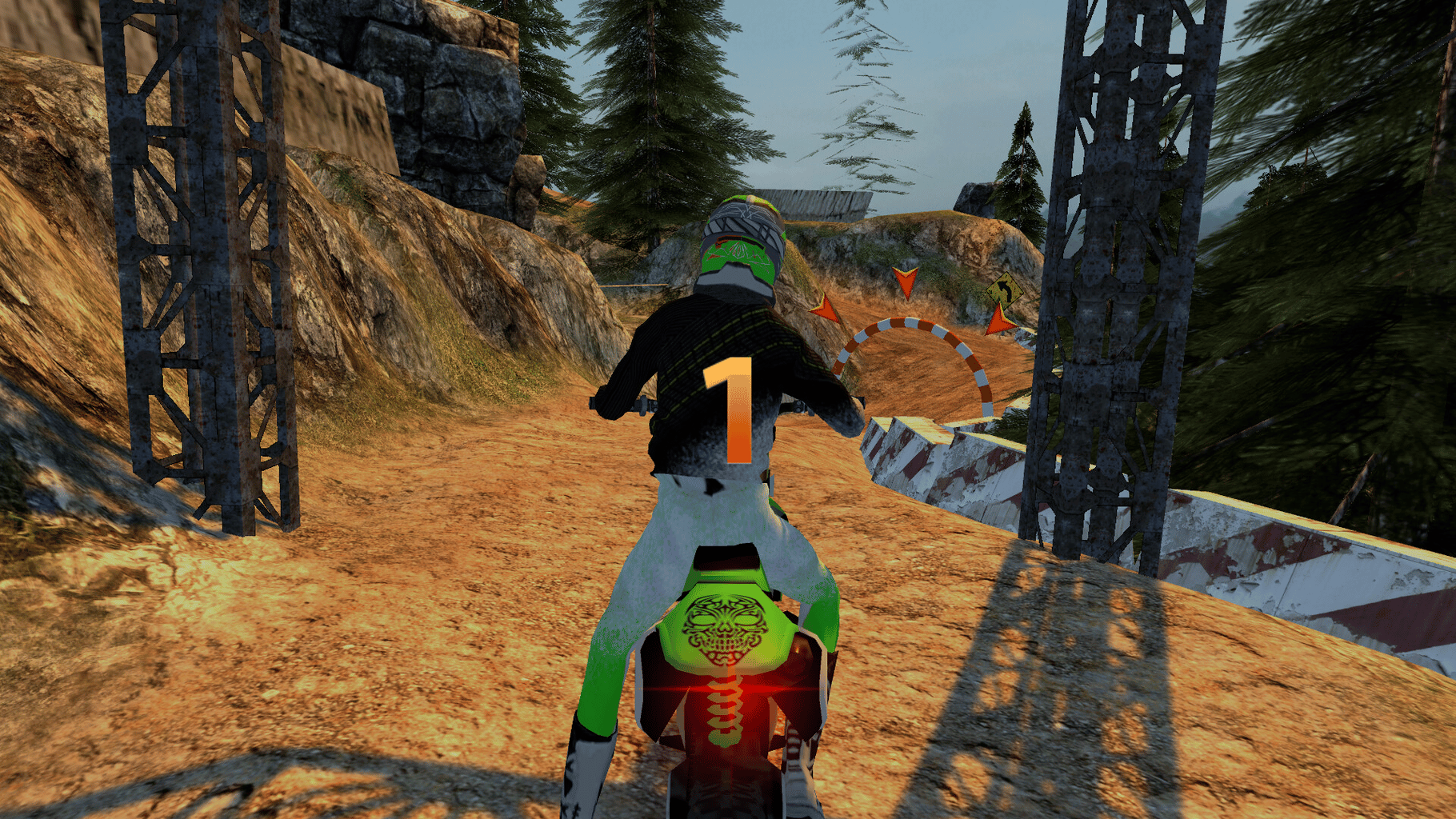 Moto Offroad Simulator screenshot