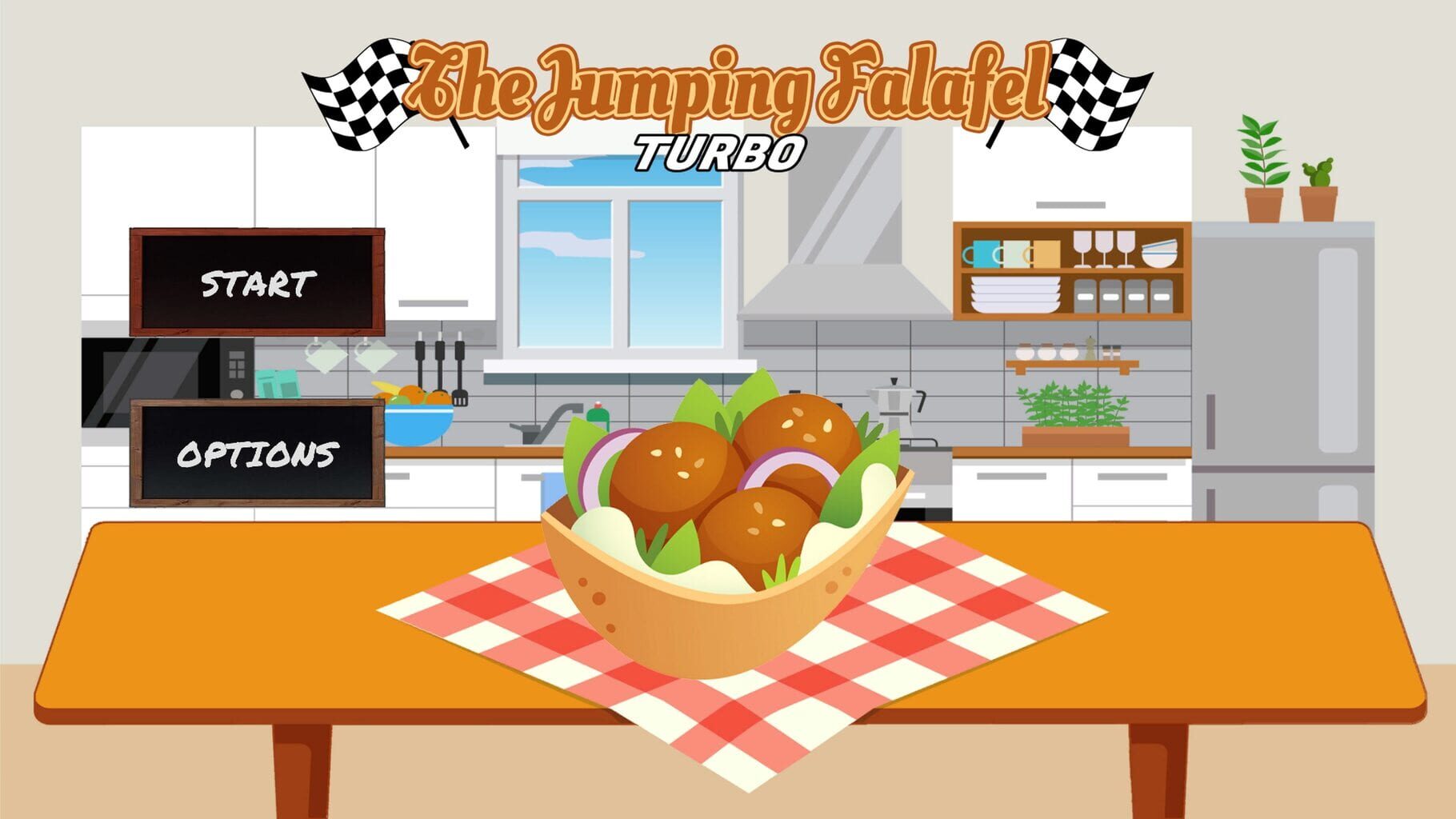 Captura de pantalla - The Jumping Falafel: Turbo