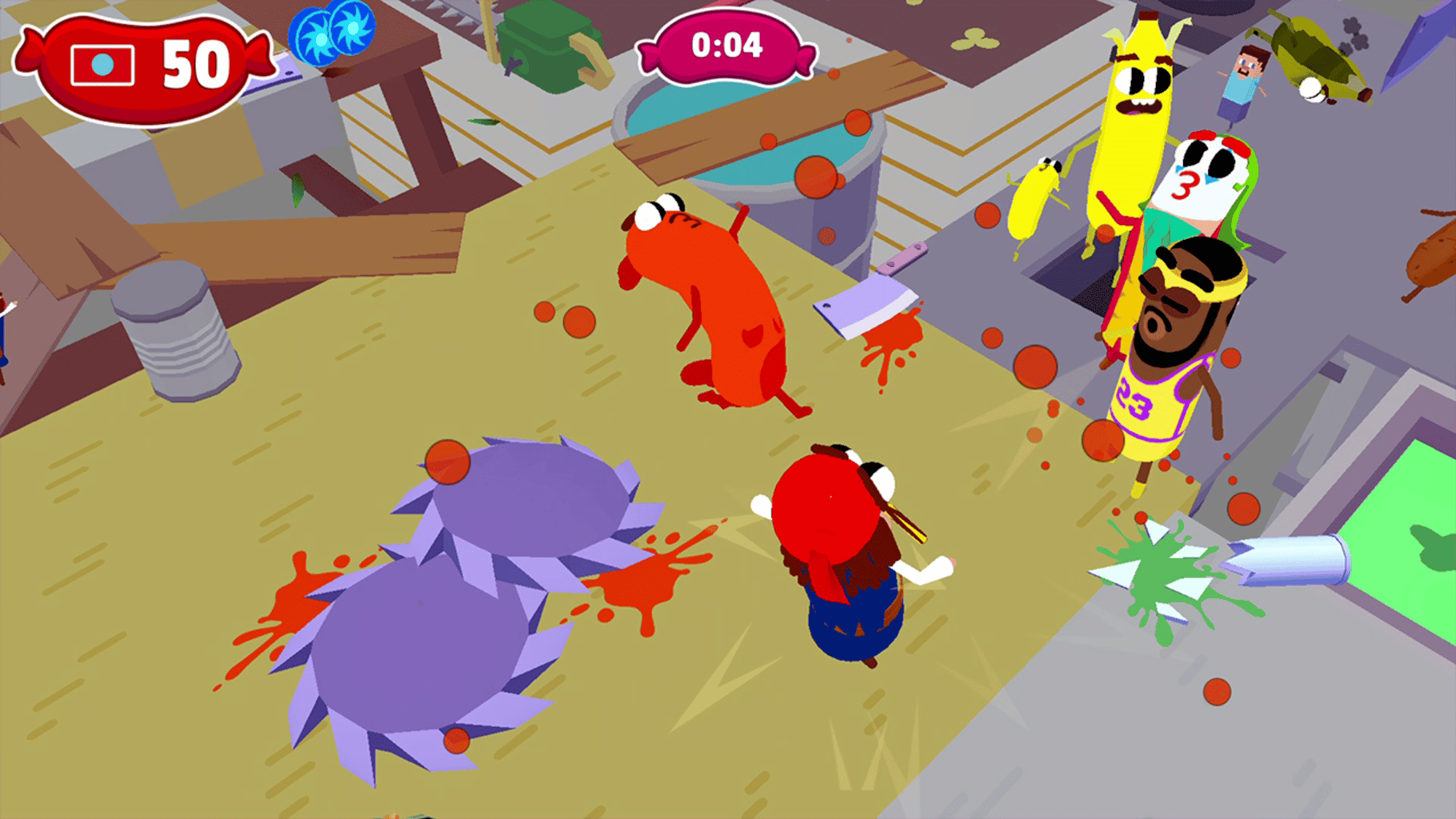 Sausage Wars screenshot