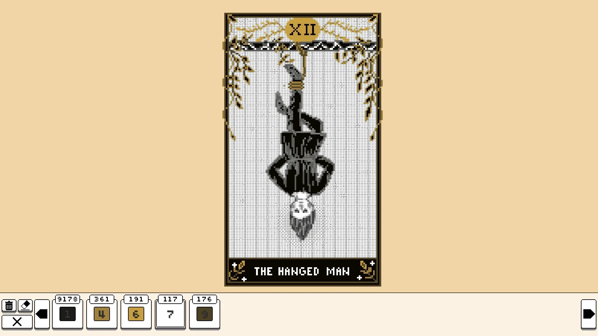 Coloring Pixels: Tarot Pack