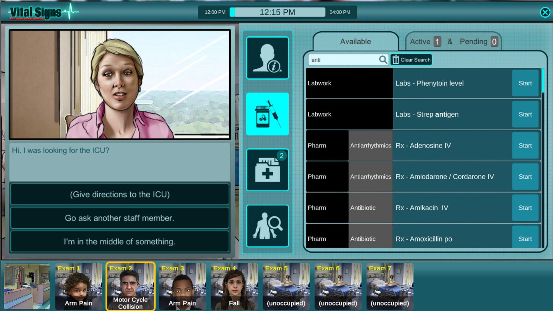 Vital Signs: Emergency Department - Injuries Package #2 - Screenshot