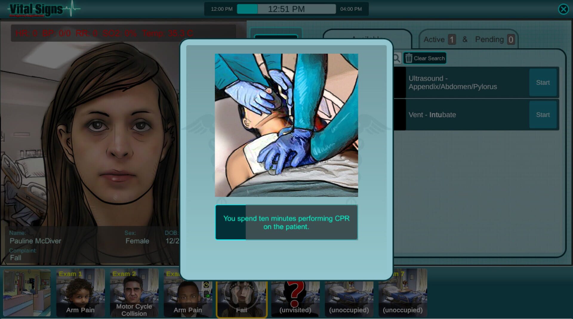 Vital Signs: Emergency Department - Injuries Package #2 - Screenshot