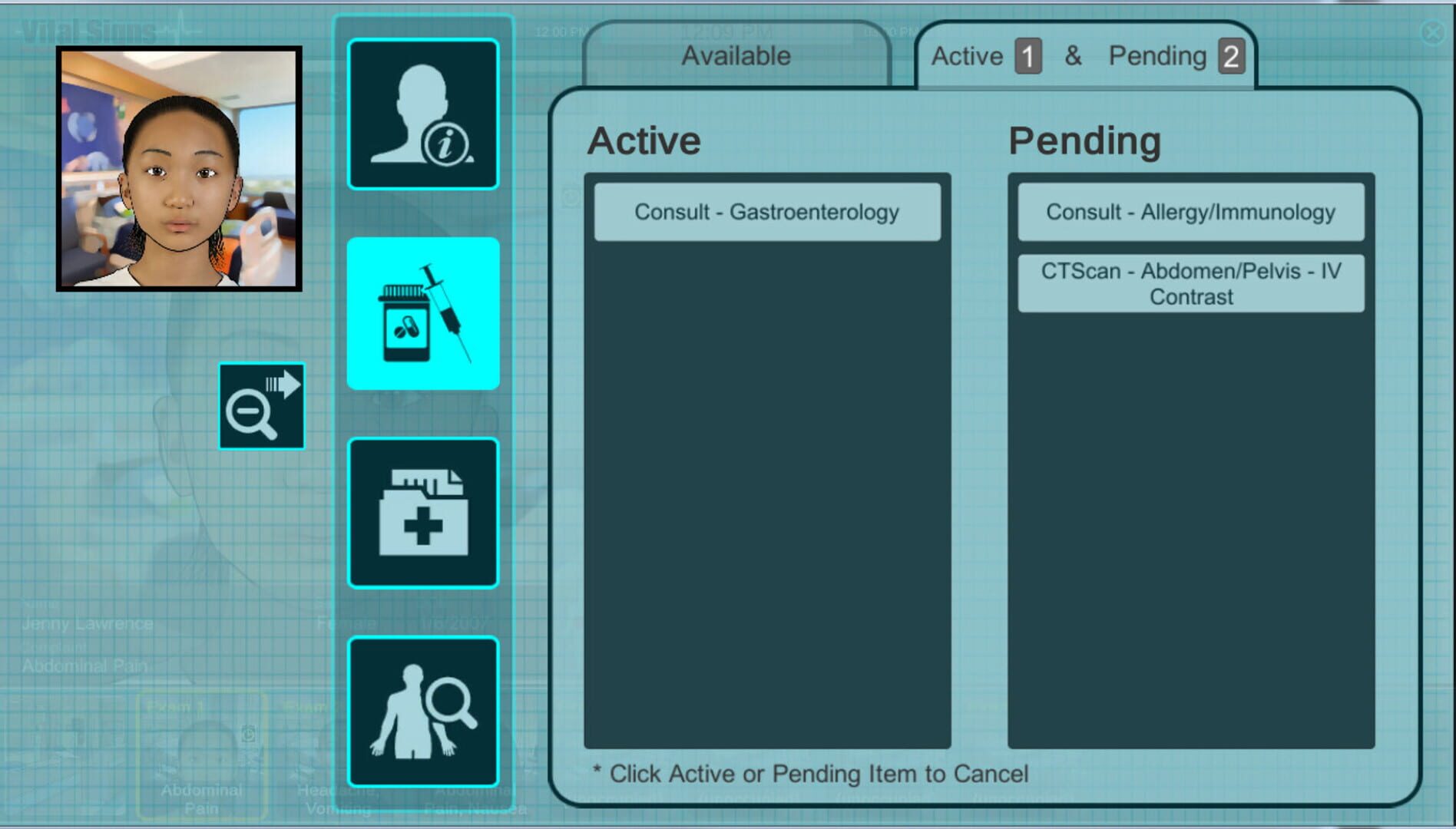 Vital Signs: Emergency Department - Pediatric Digestive Disease Package - Screenshot