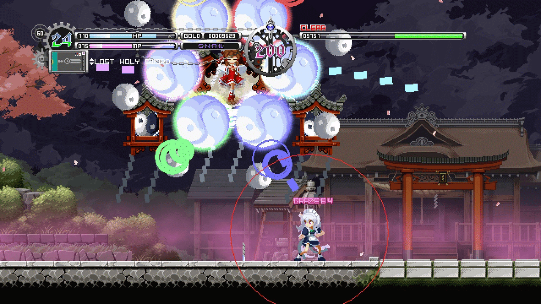 Touhou Luna Nights screenshot