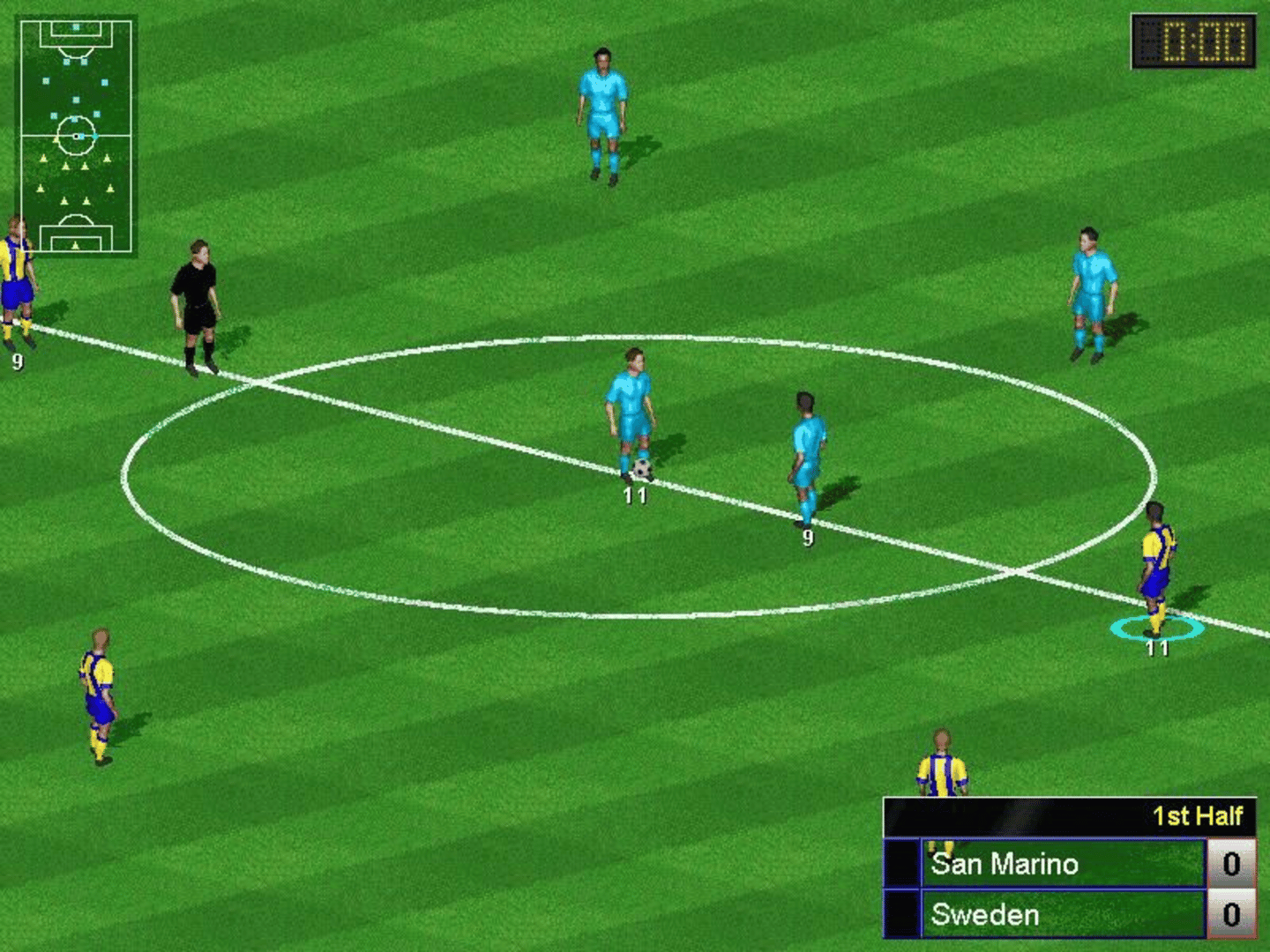 Microsoft Soccer screenshot