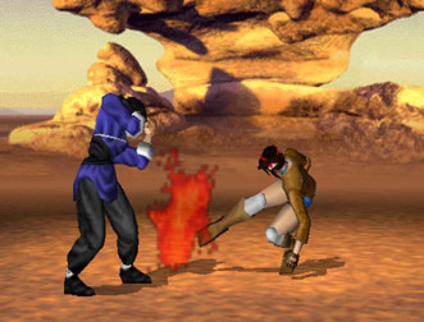 Captura de pantalla - Tekken 2