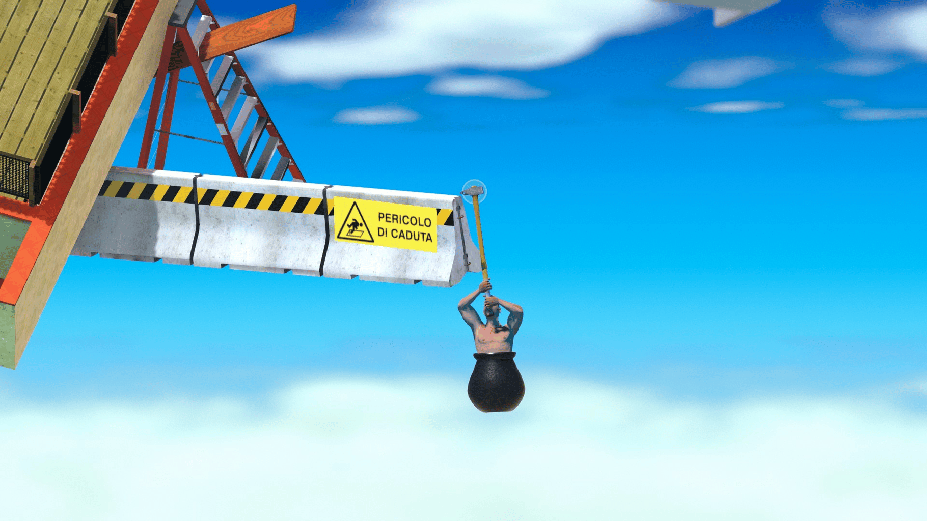 Getting Over It with Bennett Foddy screenshot