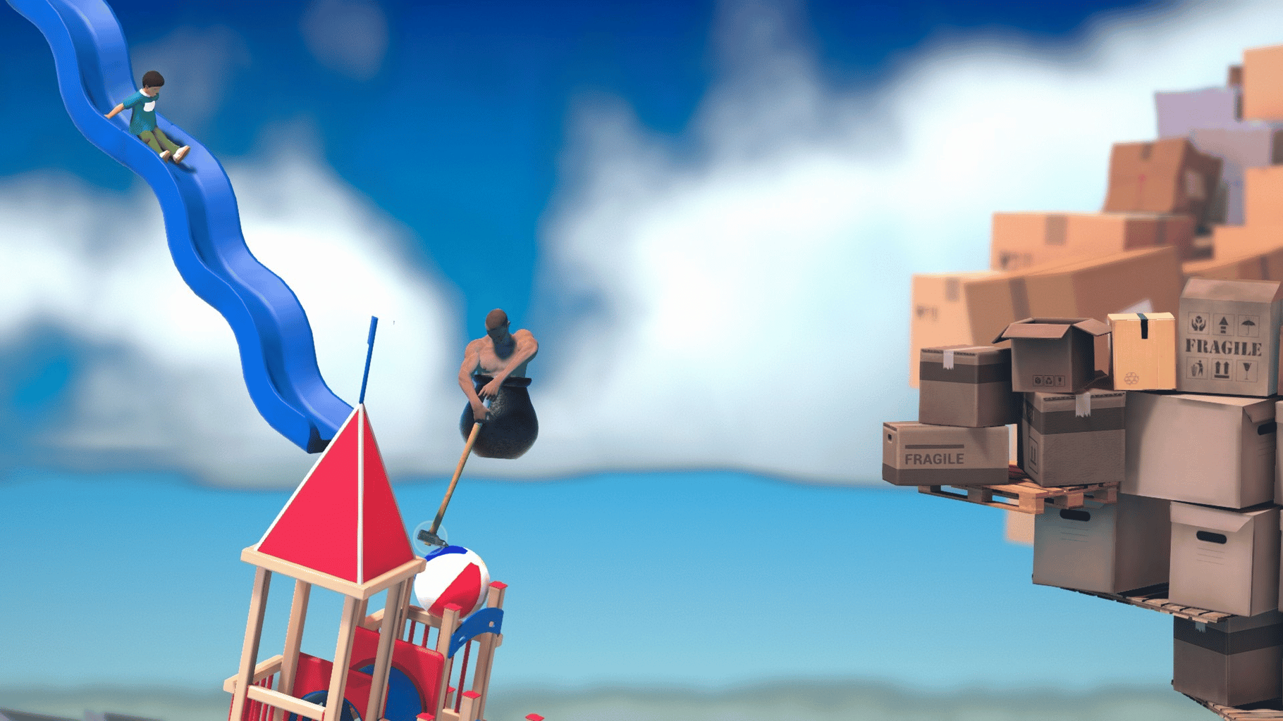 Getting Over It with Bennett Foddy PC Game