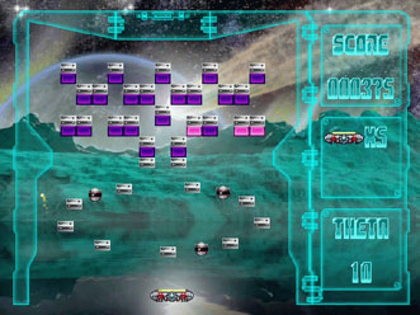 Alien Breaker Deluxe screenshot