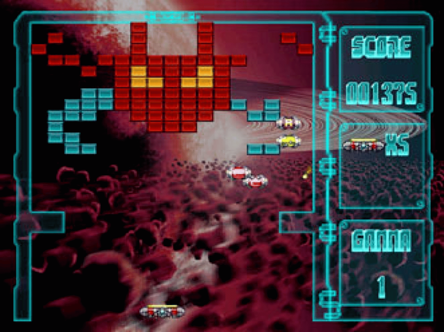 Alien Breaker Deluxe screenshot