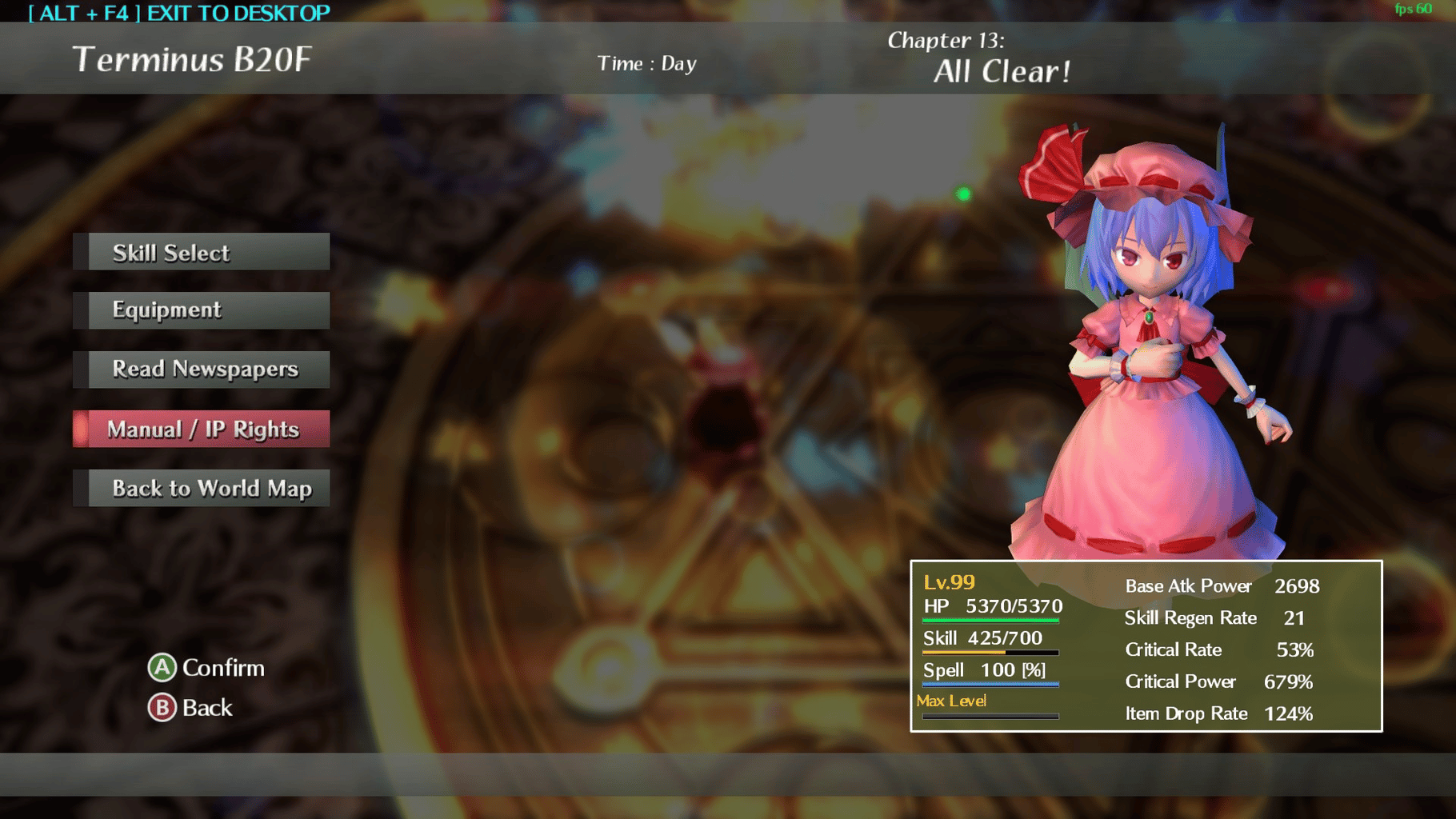 Touhou: Scarlet Curiosity screenshot