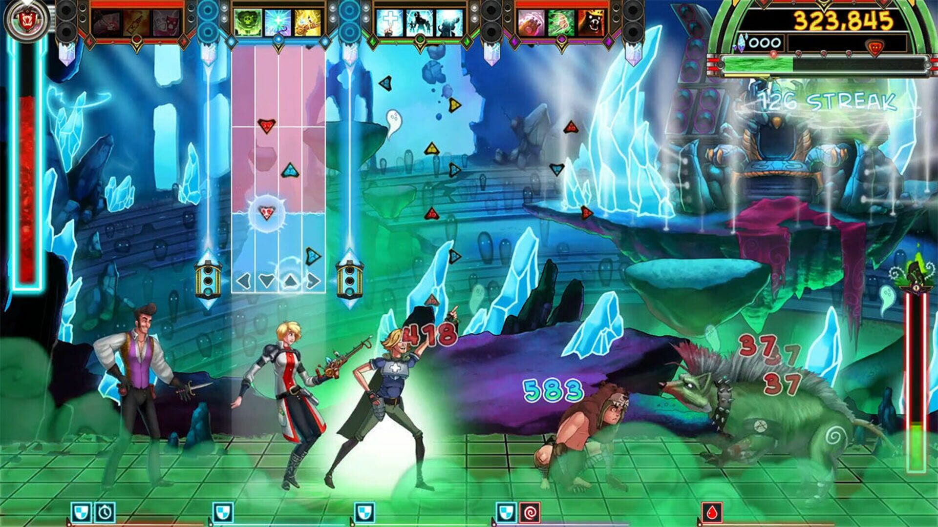 The Metronomicon: Slay the Dance Floor - The End Records Challenge Pack - Screenshot