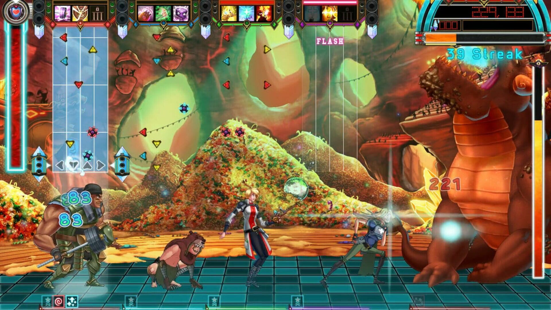 The Metronomicon: Slay the Dance Floor - The End Records Challenge Pack - Screenshot