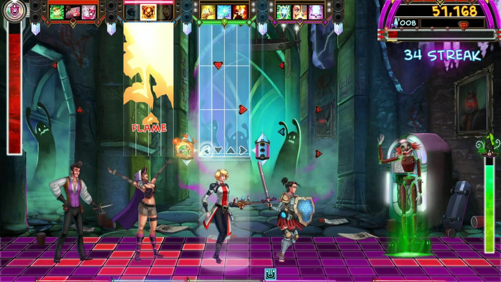 The Metronomicon: Slay the Dance Floor - The End Records Challenge Pack - Screenshot