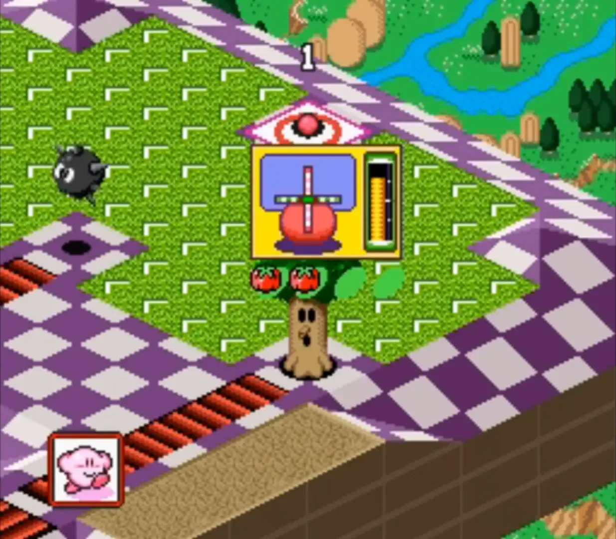 Captura de pantalla - Kirby's Dream Course