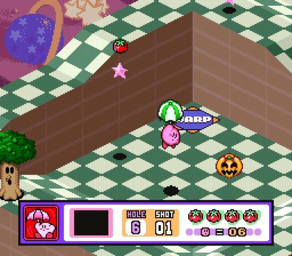 Kirby's Dream Course screenshot