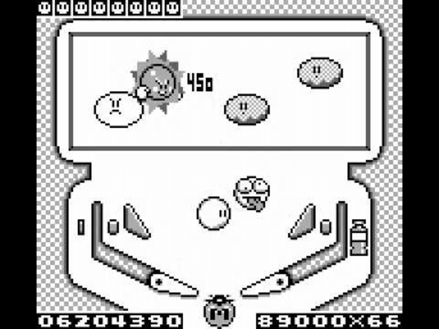 Kirby's Pinball Land screenshot