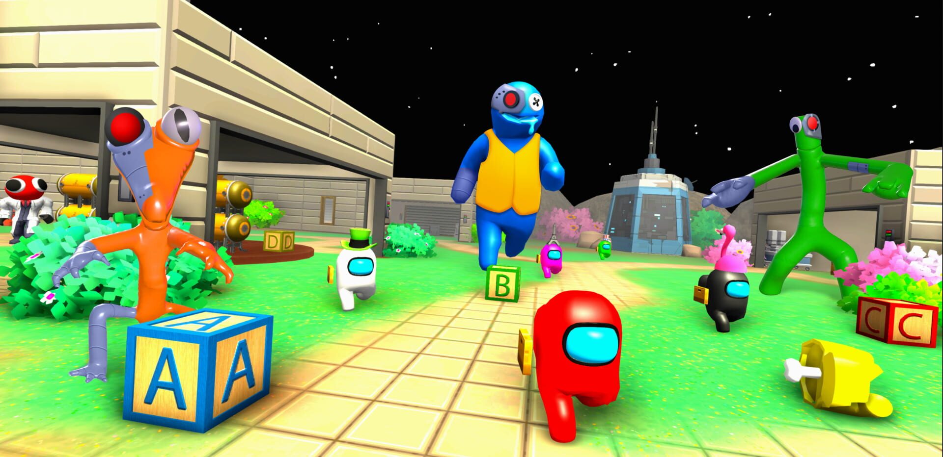 Rainbow Impostor Survivor 3D - Screenshot