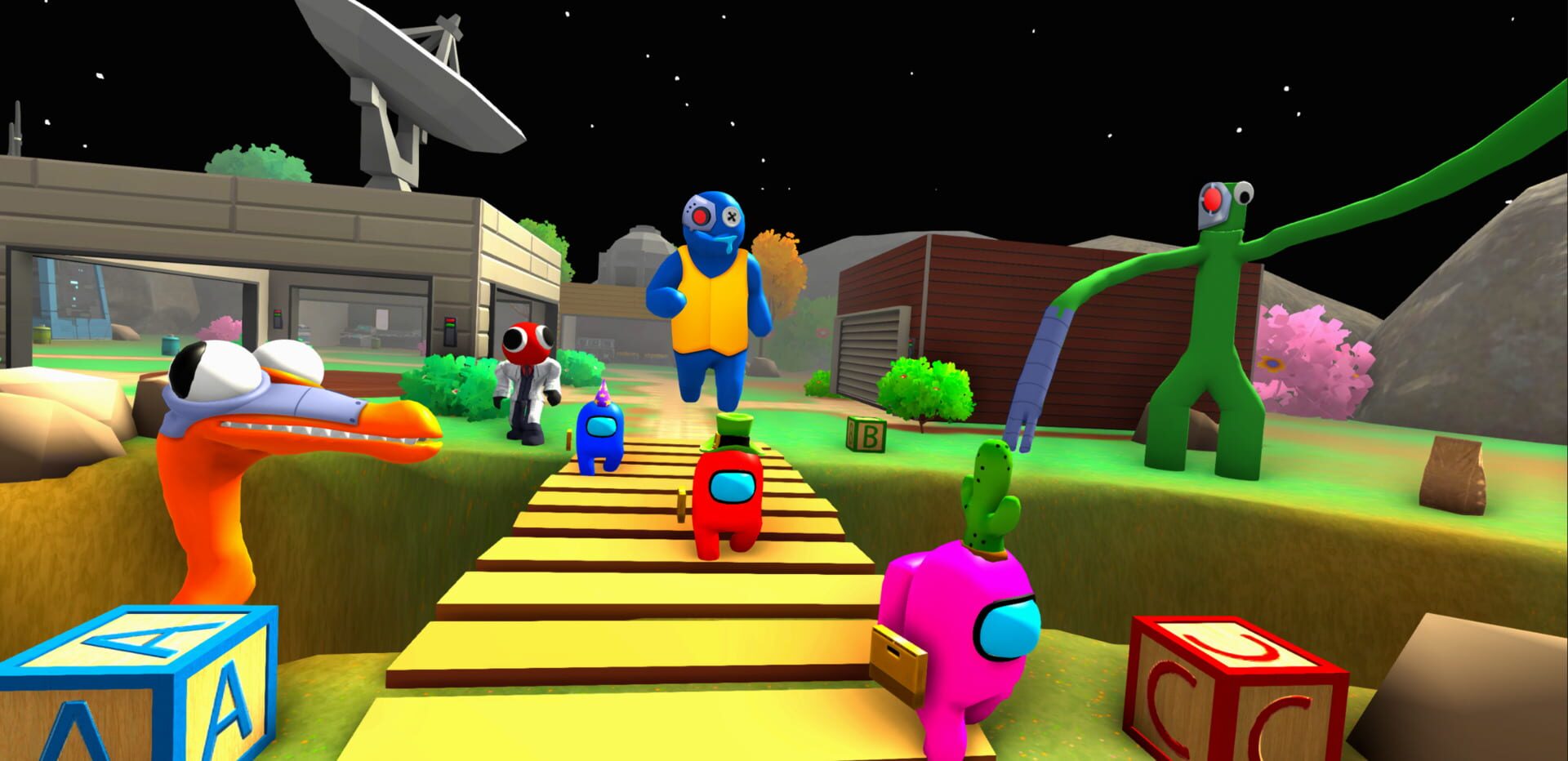 Rainbow Impostor Survivor 3D - Screenshot