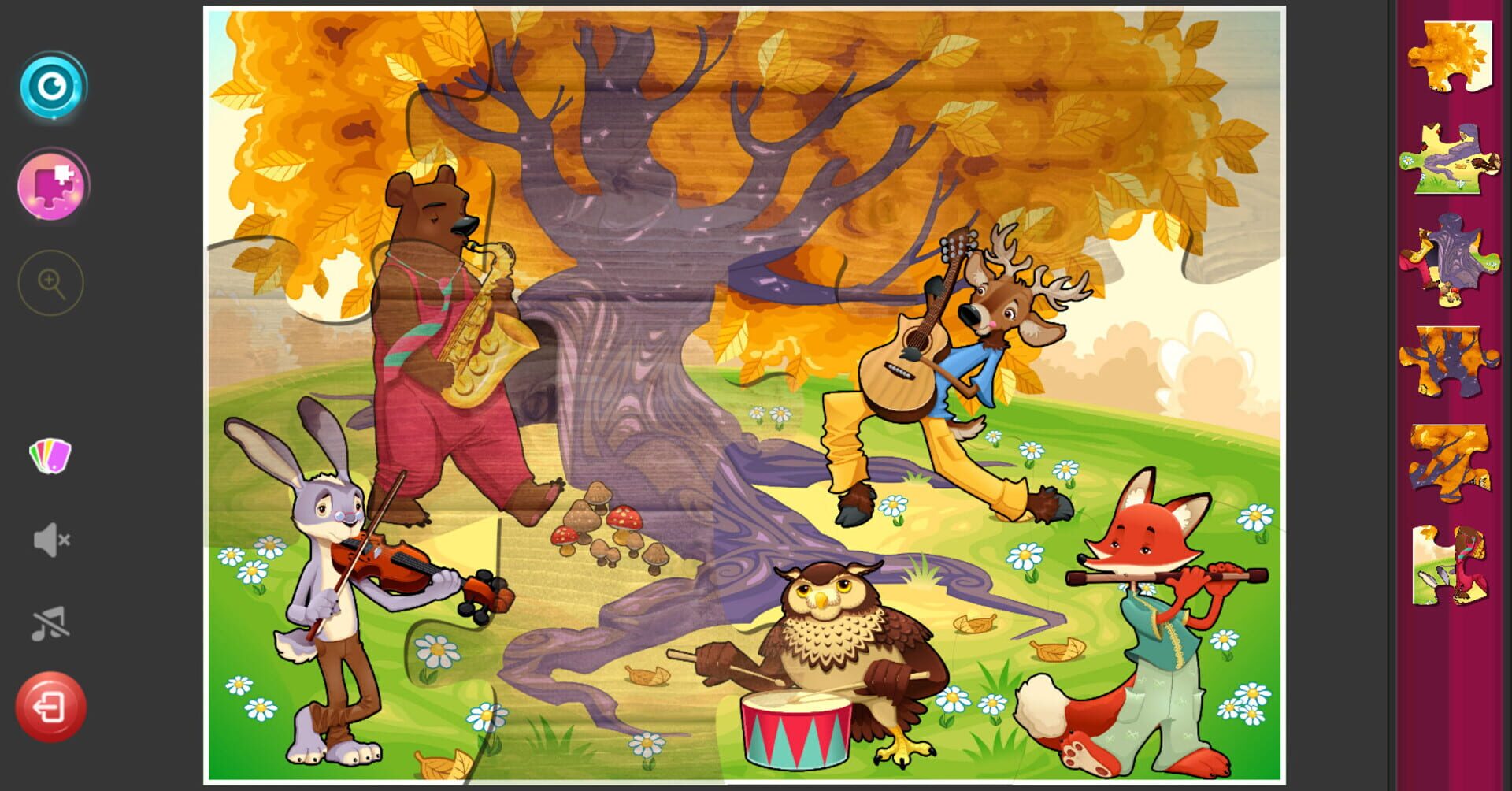 Children's Jigsaw Puzzles: Beautifully Illustrated - Expansion Pack - Screenshot