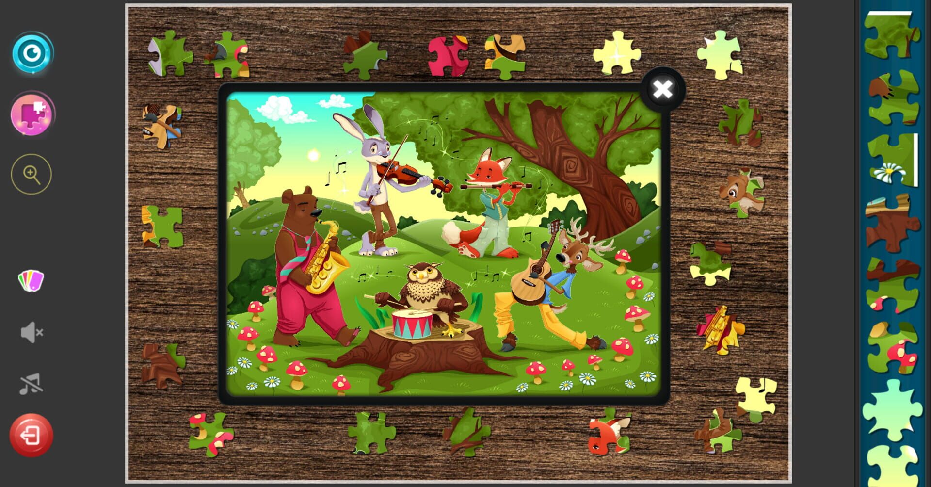 Children's Jigsaw Puzzles: Beautifully Illustrated - Expansion Pack - Screenshot