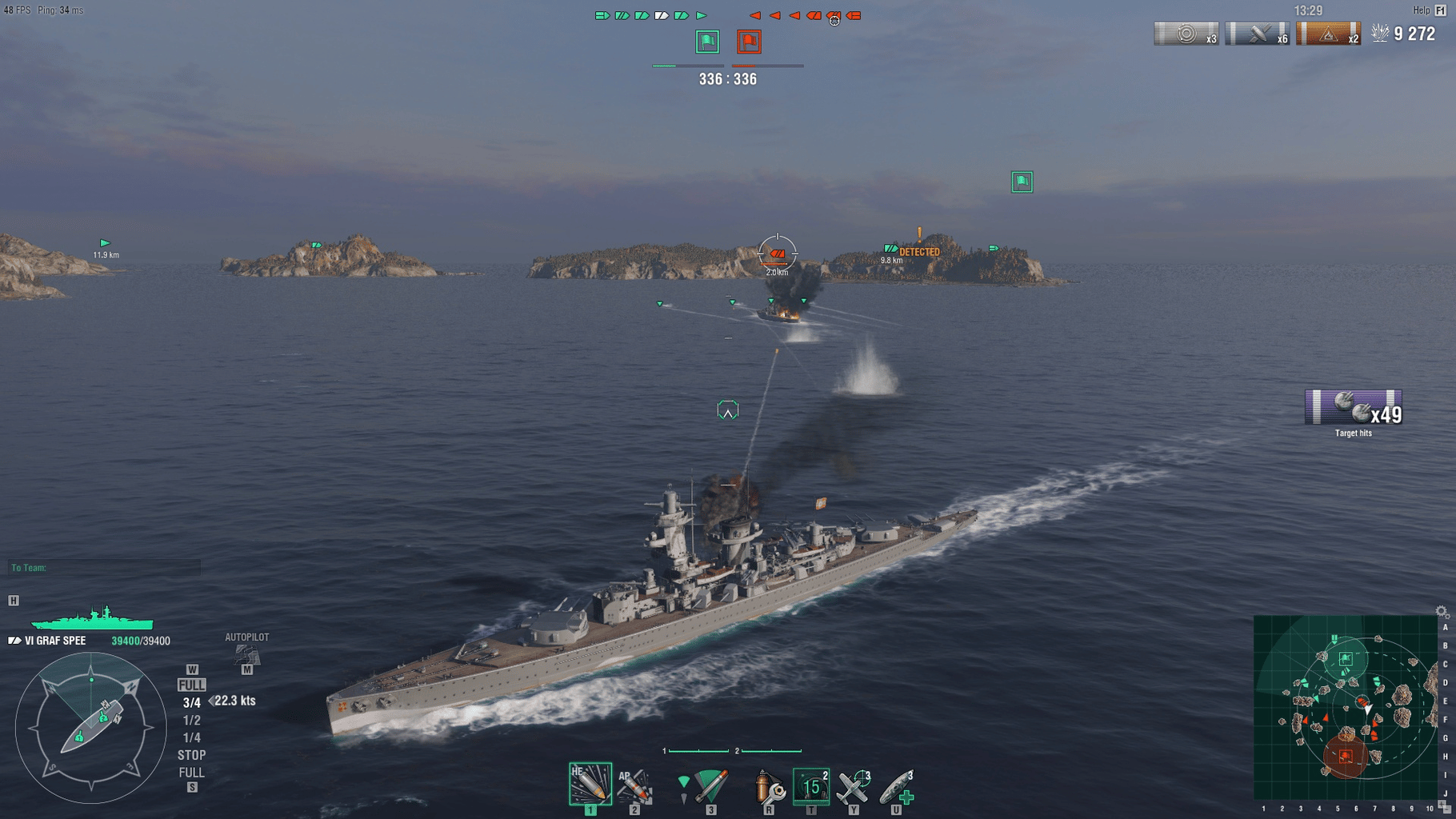 World of Warships: Admiral Graf Spee Pack screenshot