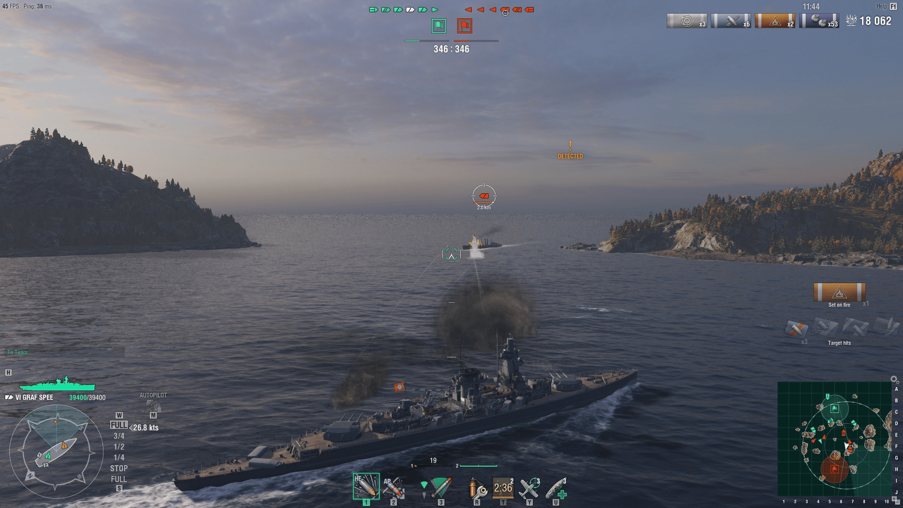 World of Warships: Admiral Graf Spee Pack screenshot