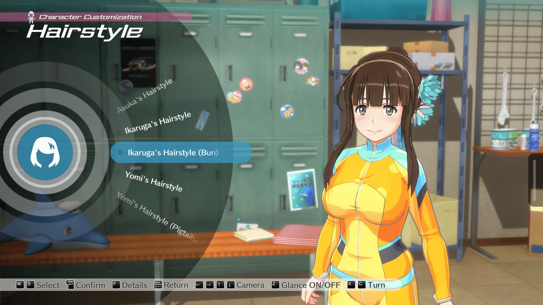 Kandagawa Jet Girls: Ikaruga & Yomi Character Set screenshot