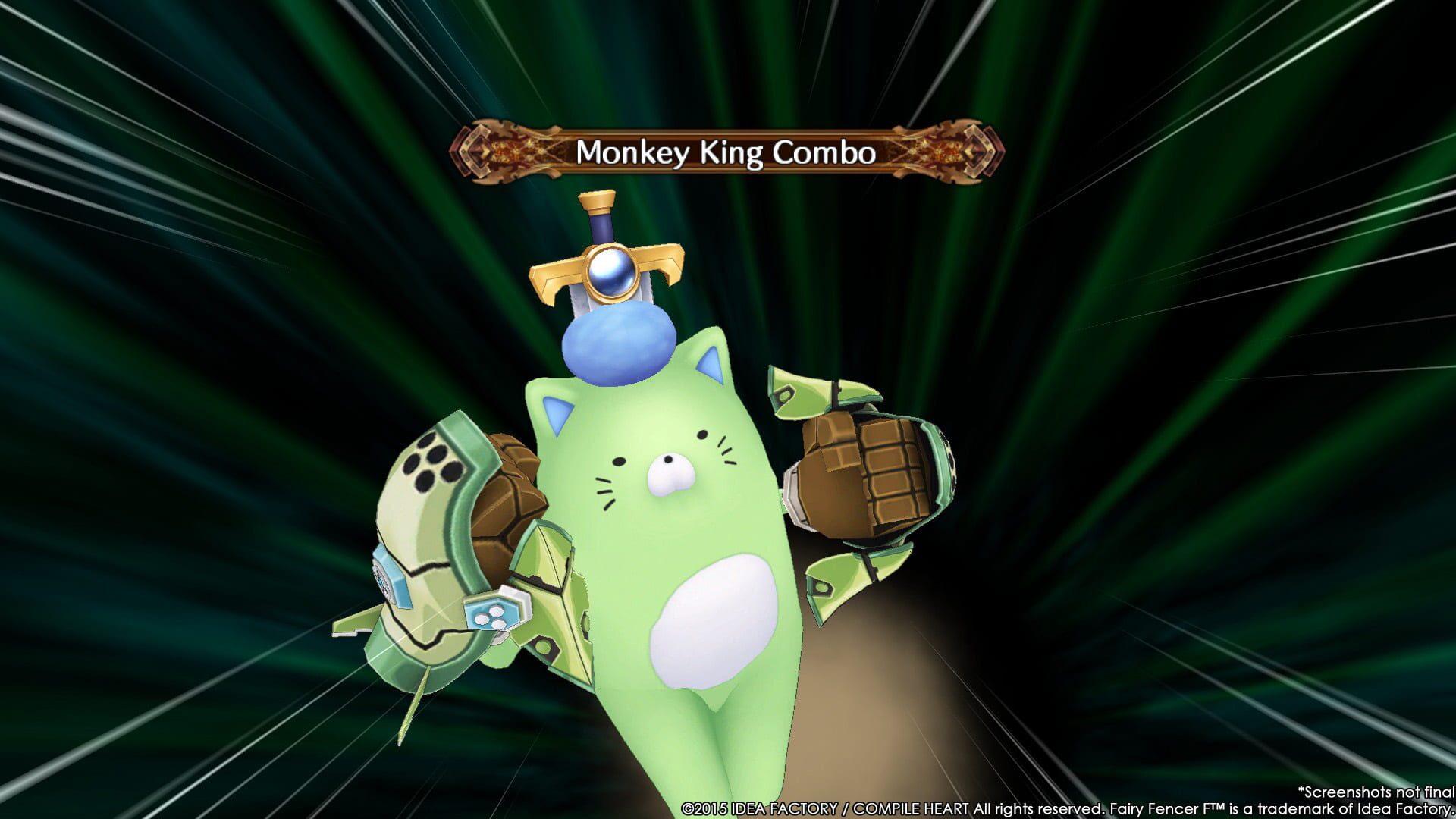 Fairy Fencer F: Weapon Change Accessory Set - Screenshot