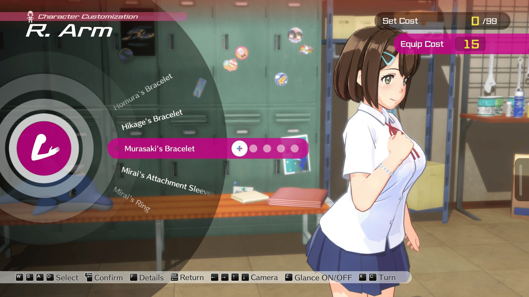 Kandagawa Jet Girls: Murasaki & Mirai Character Set screenshot