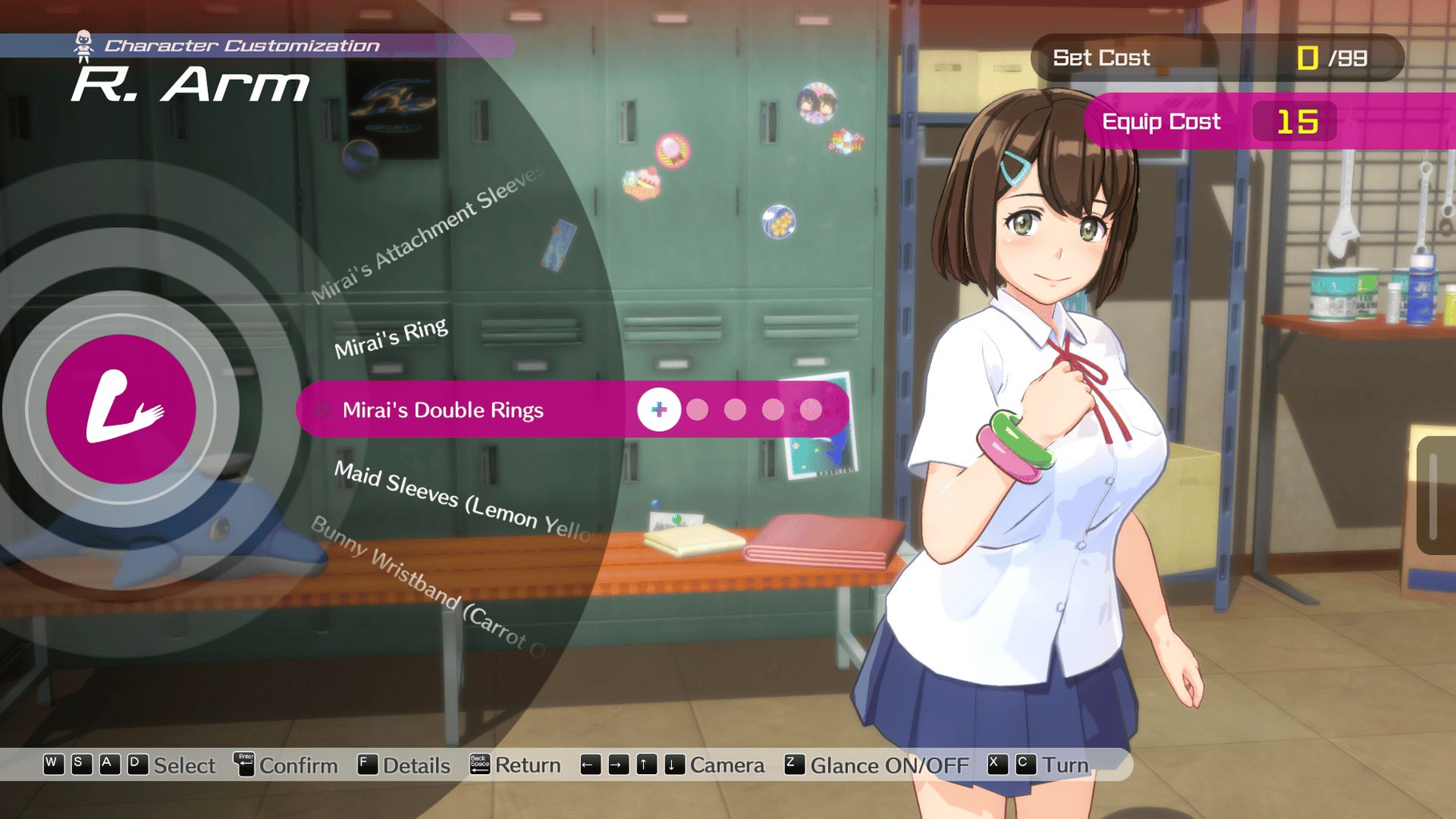 Kandagawa Jet Girls: Murasaki & Mirai Character Set screenshot