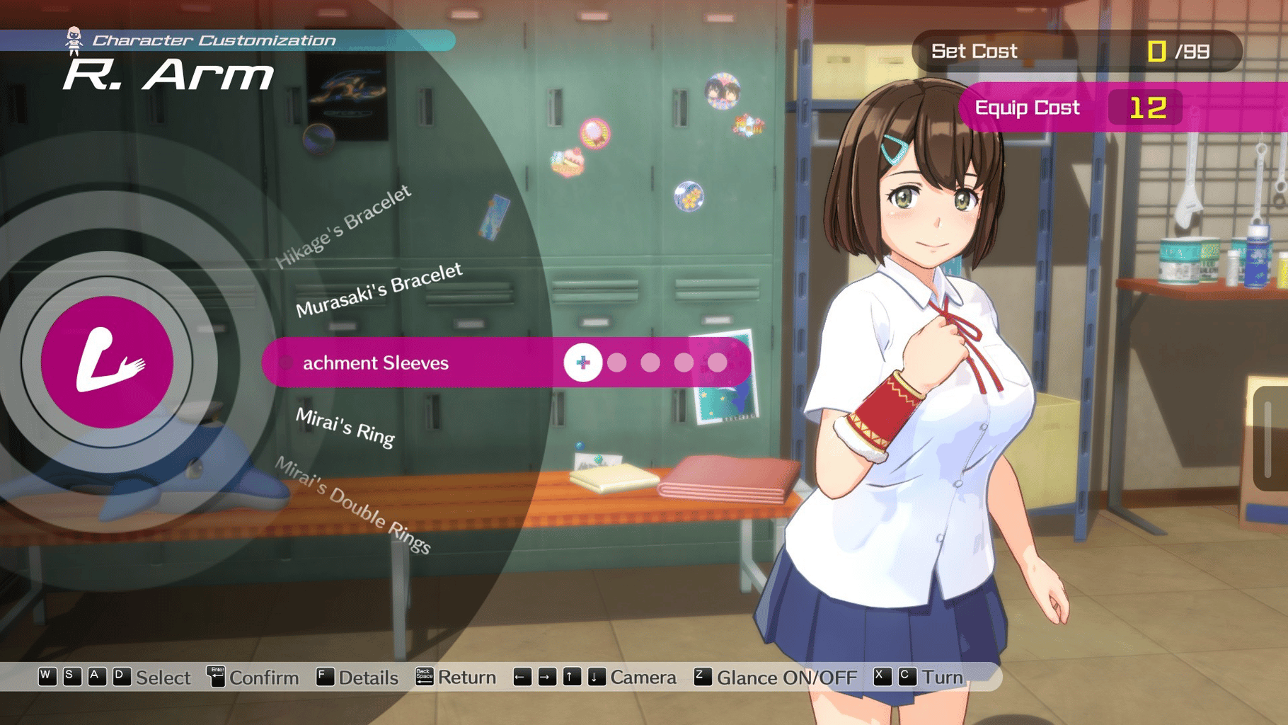 Kandagawa Jet Girls: Murasaki & Mirai Character Set screenshot