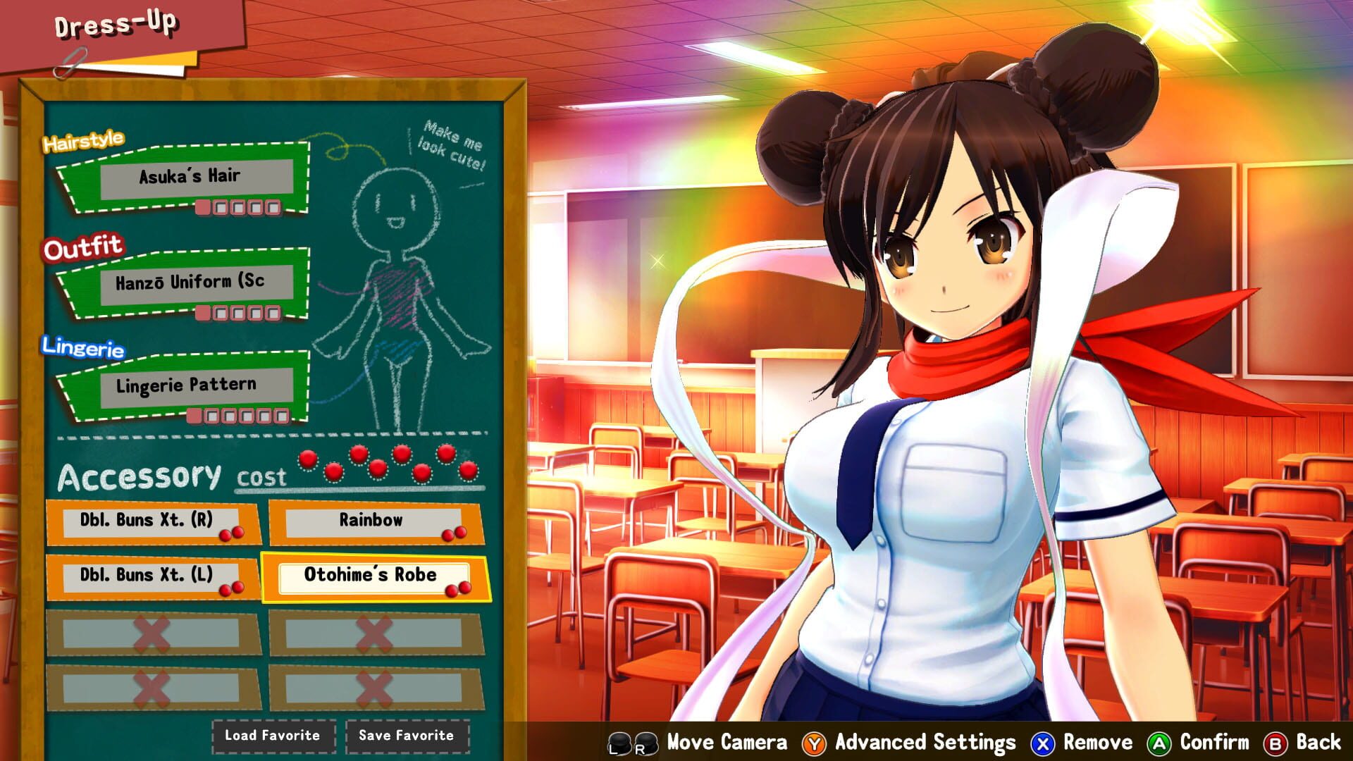Senran Kagura Reflexions: 30 Accessory Set - Screenshot