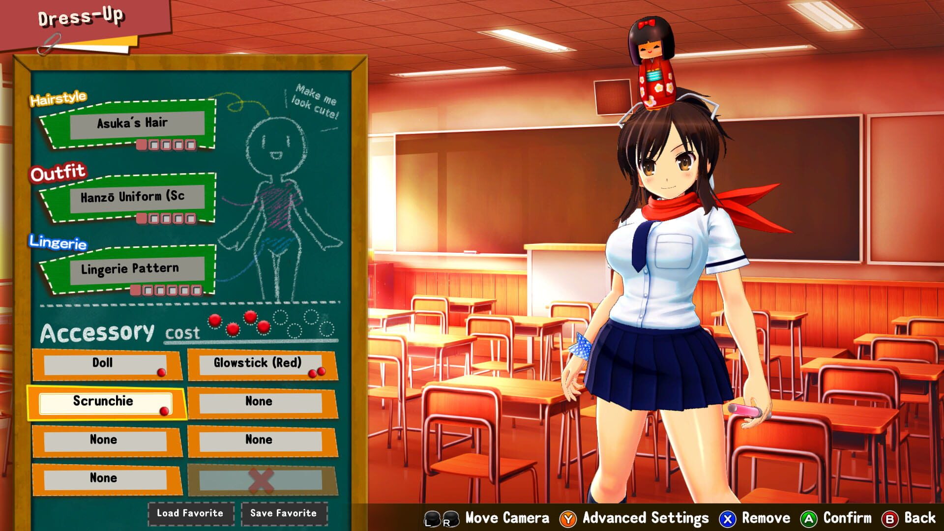 Senran Kagura Reflexions: 30 Accessory Set - Screenshot
