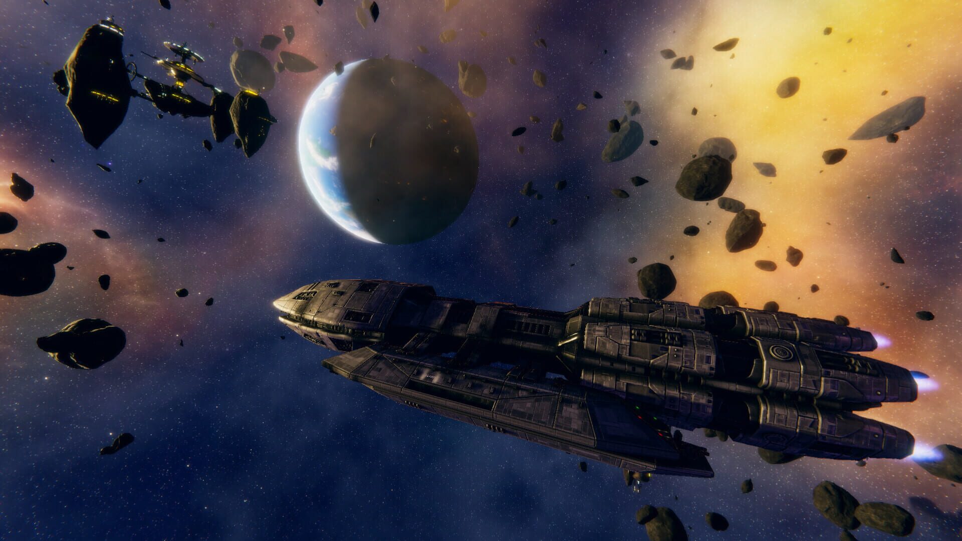 Battlestar Galactica Deadlock: Modern Ships Pack - Screenshot