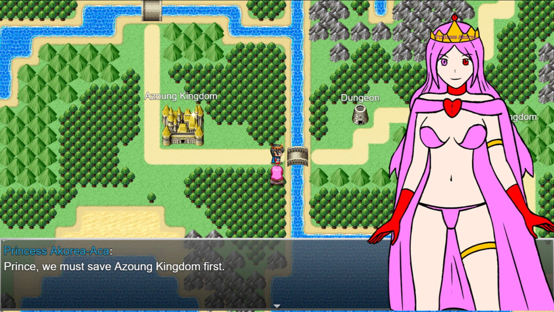 Prince Ajapanadam x Princess - Screenshot